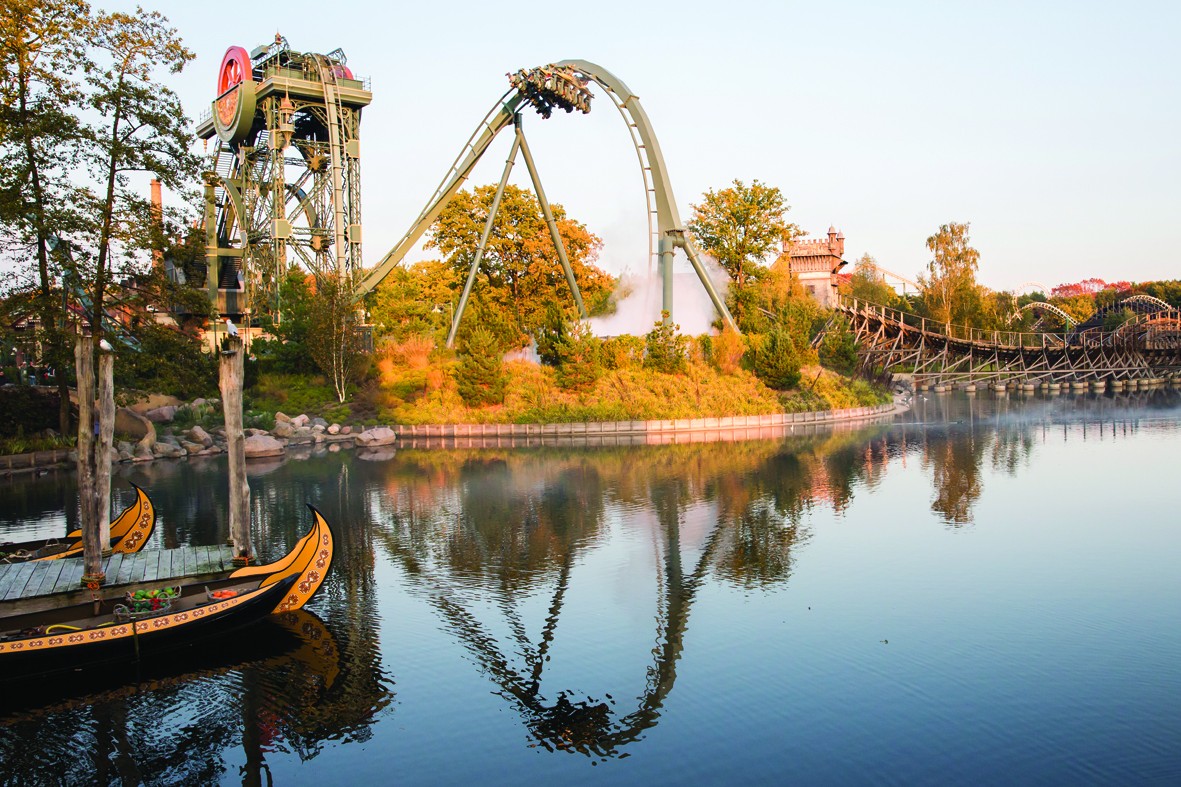 Baron 1898 in goldenem Herbstlicht