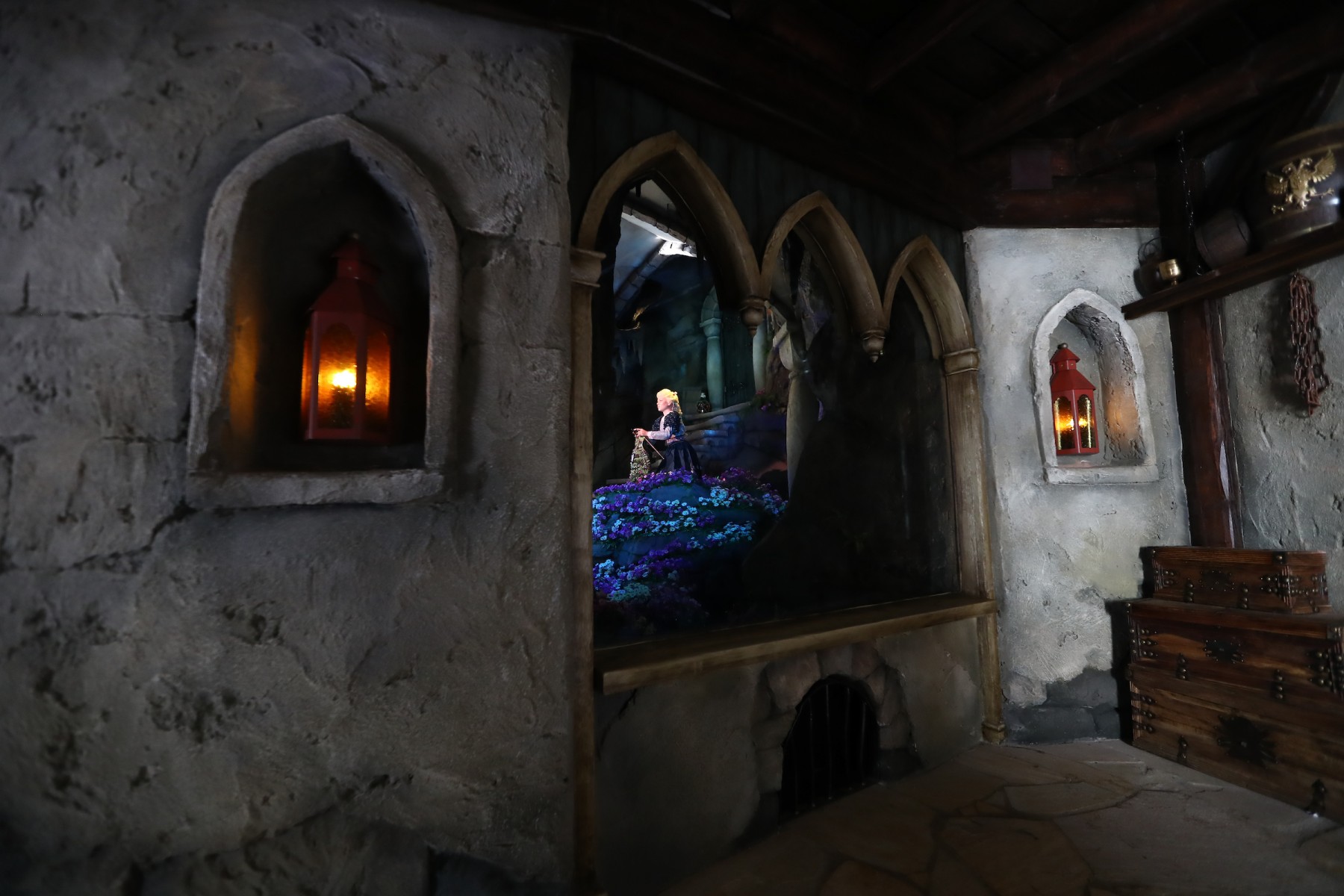 Efteling_Der Blick auf Elisa von Land aus