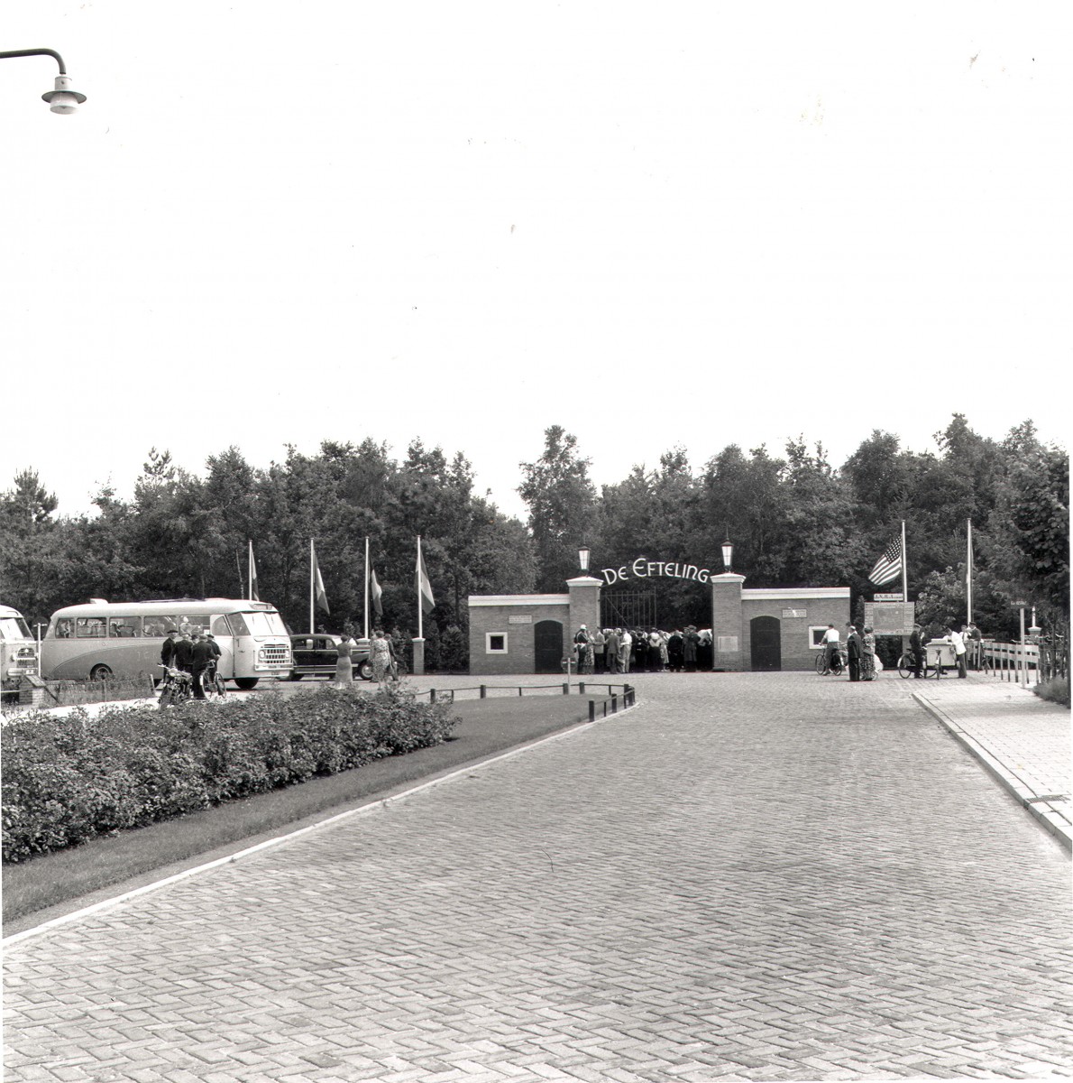 Efteling_Der Eingang in der 1950er Jahren