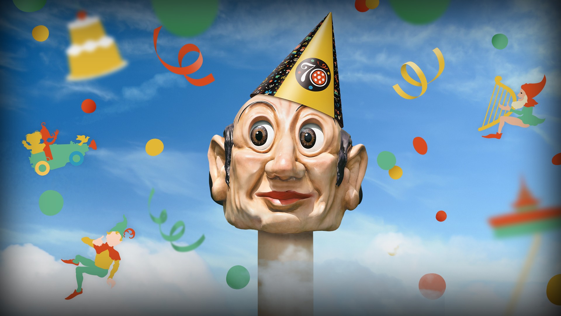 Efteling-Langhals setzt bald seinen Party-Hut auf