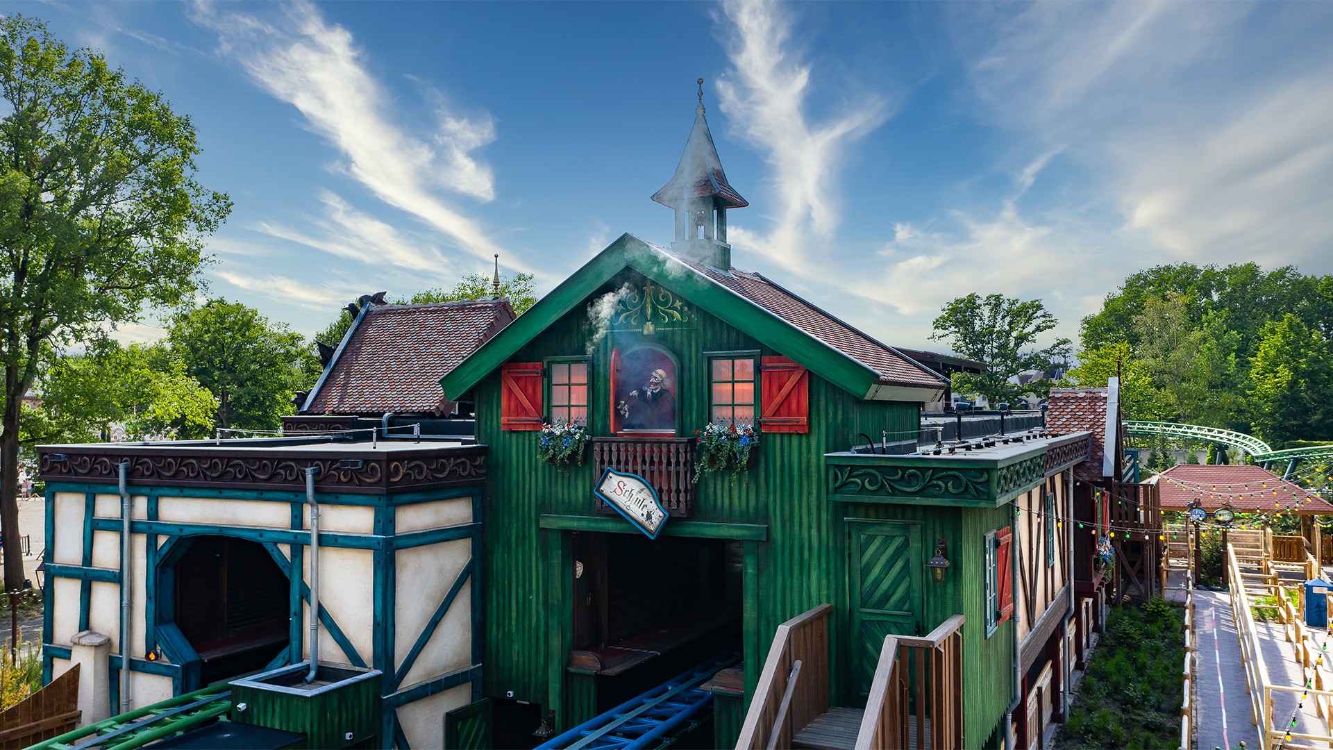 Max und Moritz - Schule von Lehrer L&auml;mpel - Efteling 2020