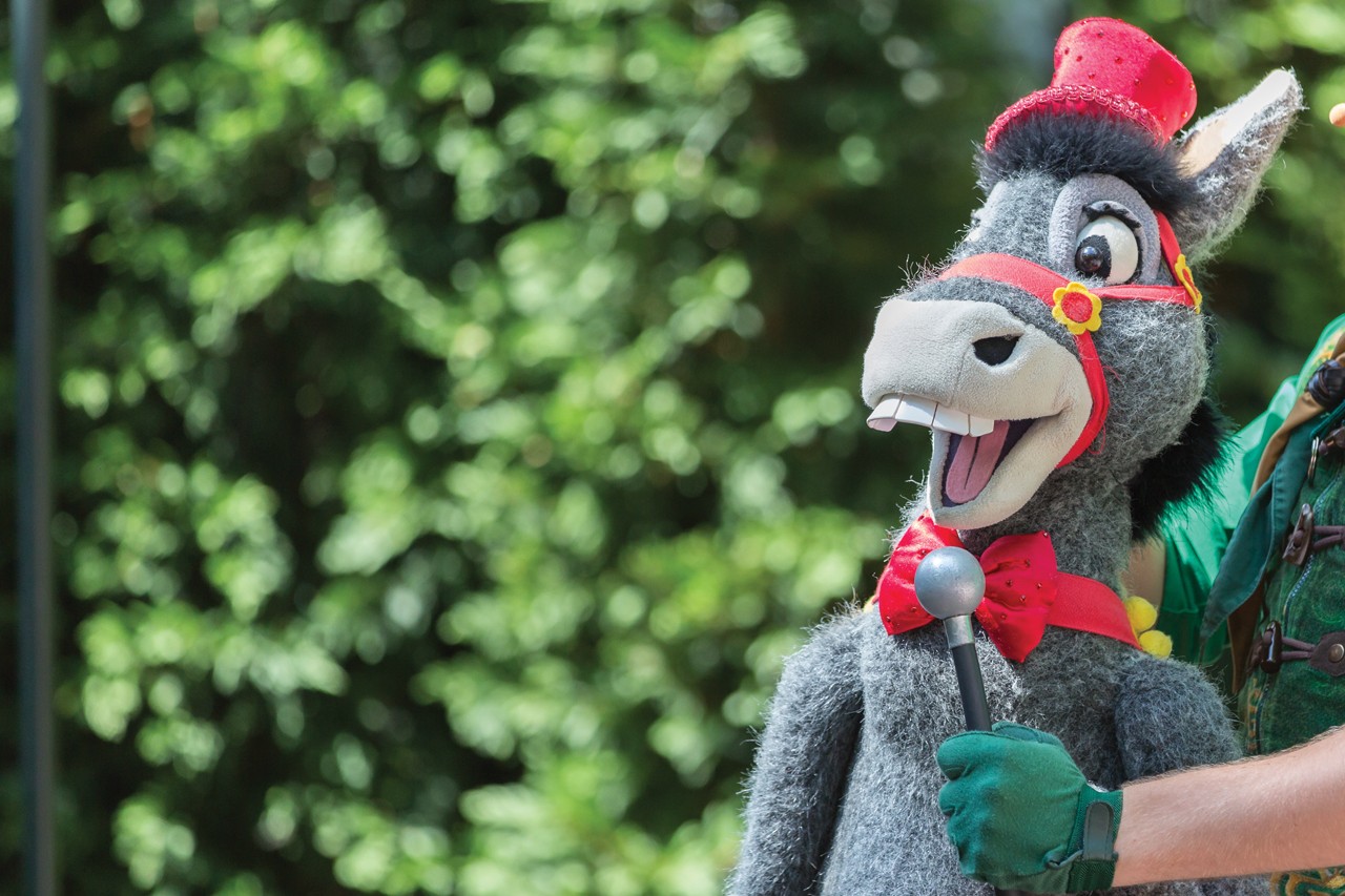 Park show Fairytale Tree - Donkey