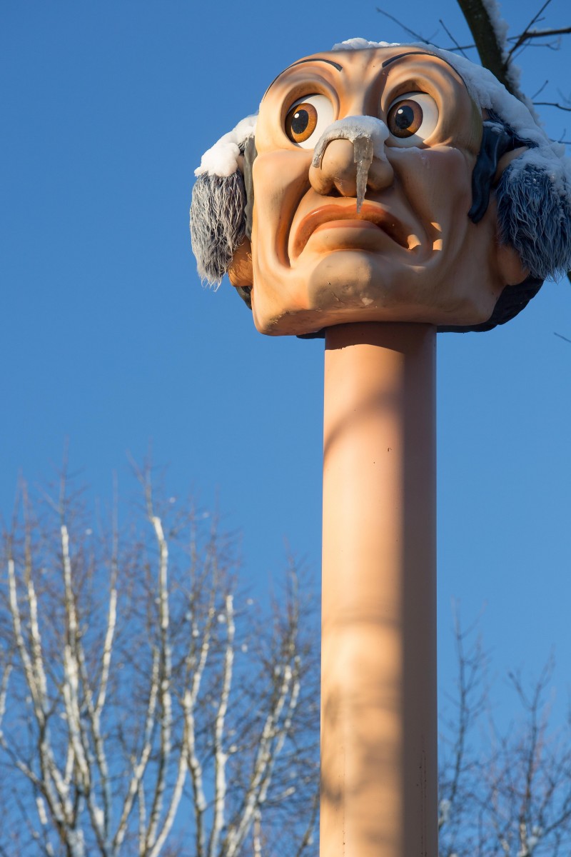 Winter Efteling - Langnek