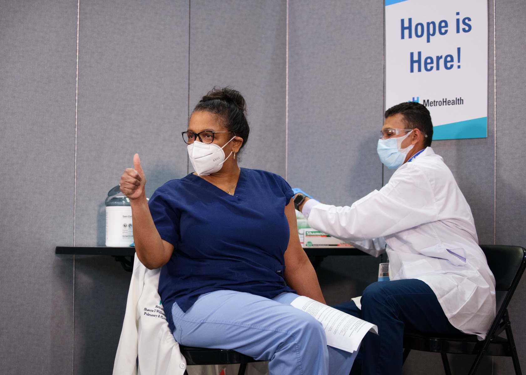 Almost All MetroHealth Employees in Compliance with COVID19 Vaccine