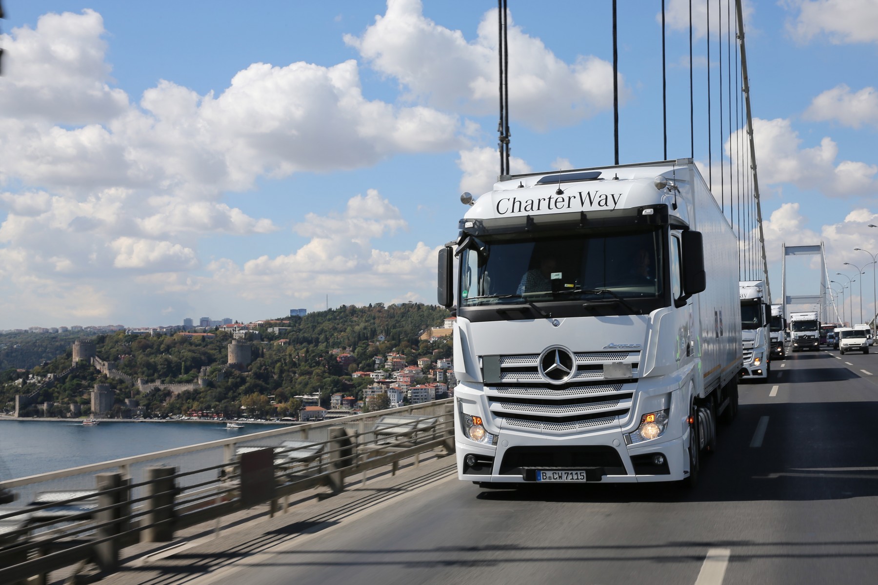 "Wings on Wheels — Combating the Cold" Second humanitarian aid convoy