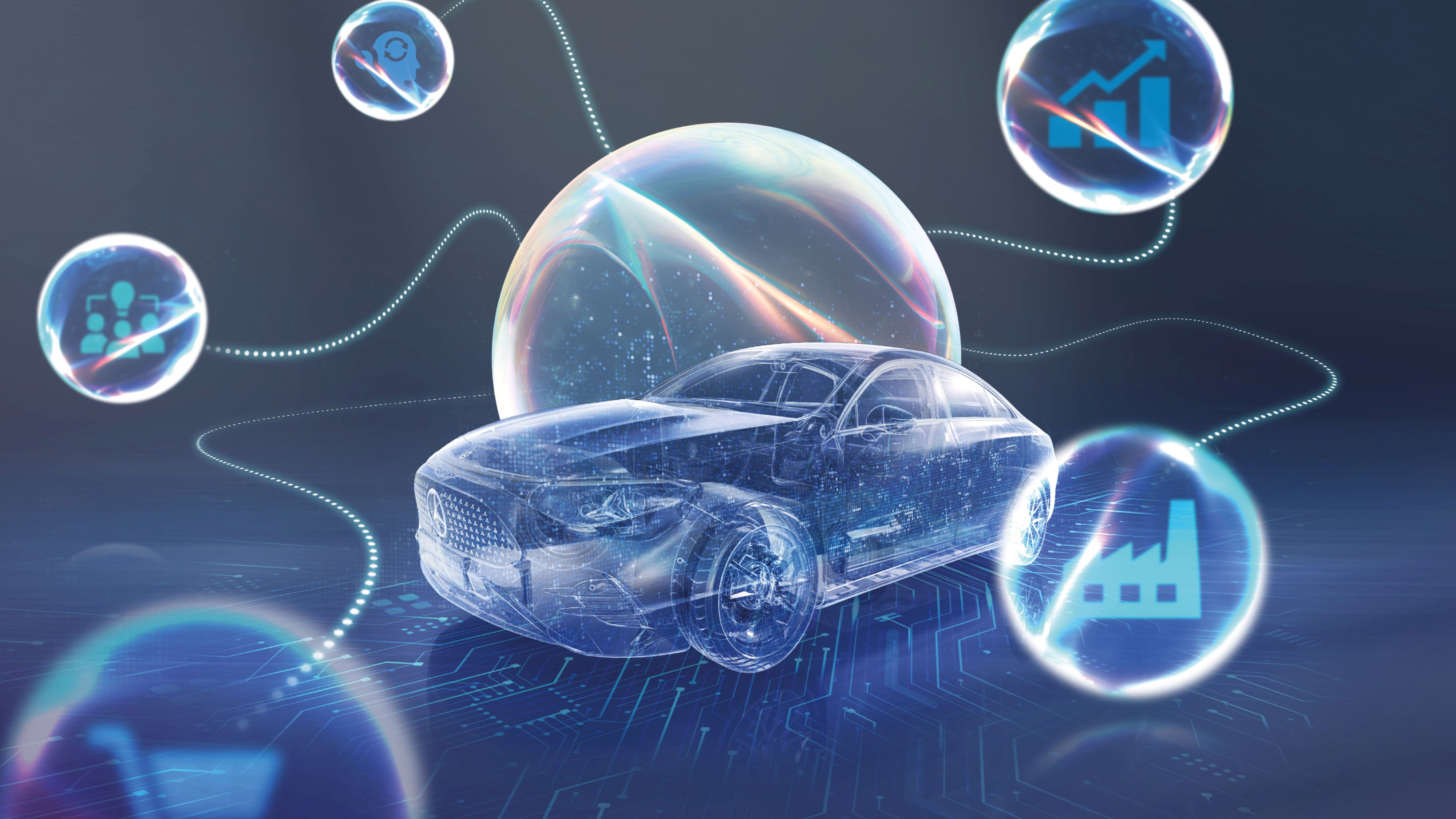 Infrastruttura digitale e sistemi di sviluppo veicoli Mercedes-Benz