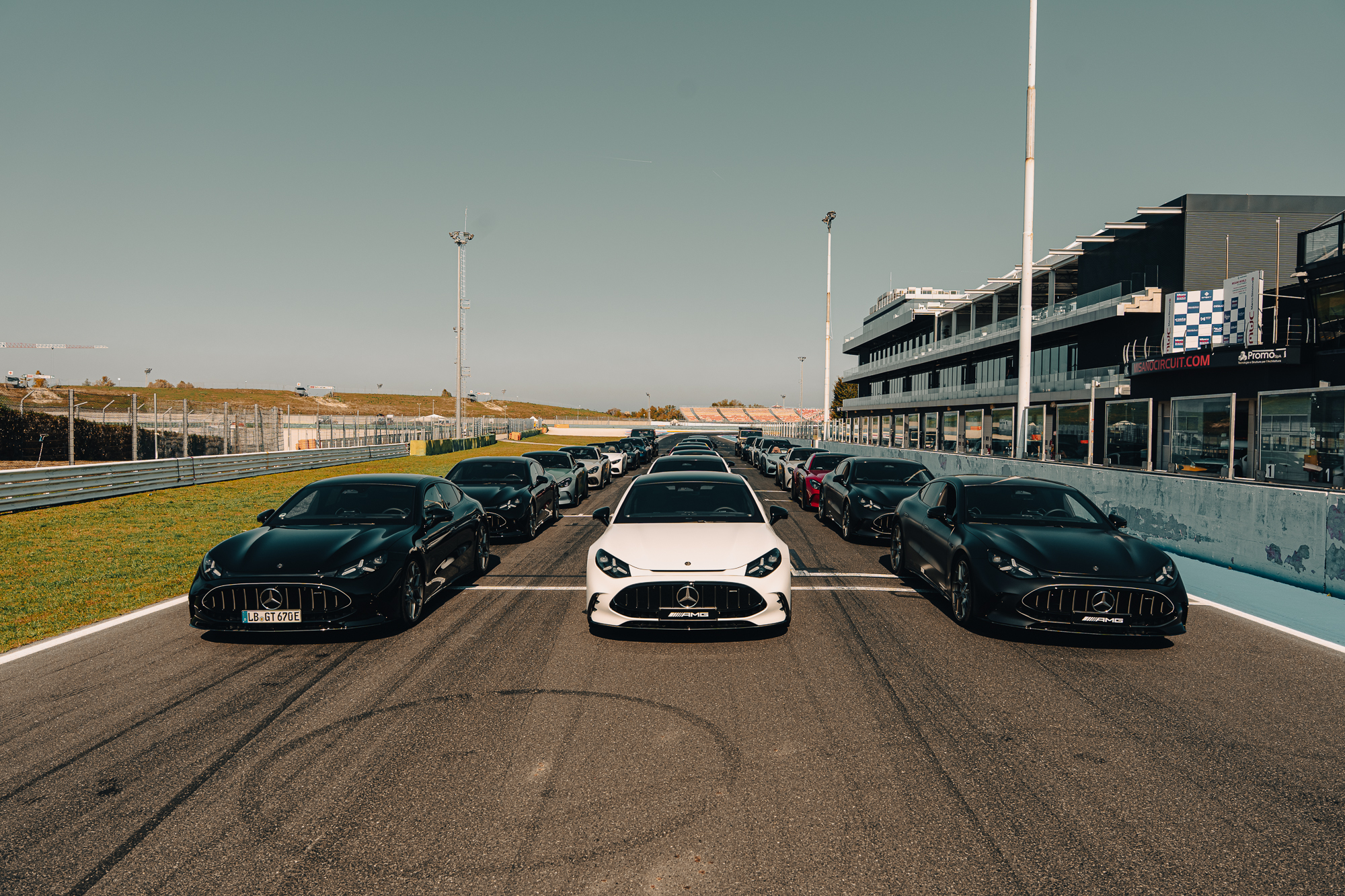 Mercedes-AMG durante l’AMG Performance Day a Misano