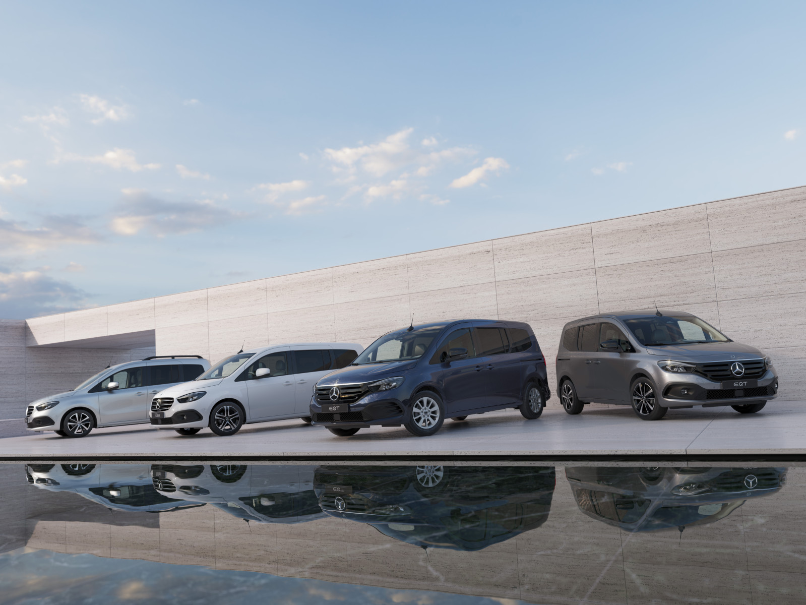 MercedesBenz Van completa la gamma di prodotti e aggiorna i suoi small van