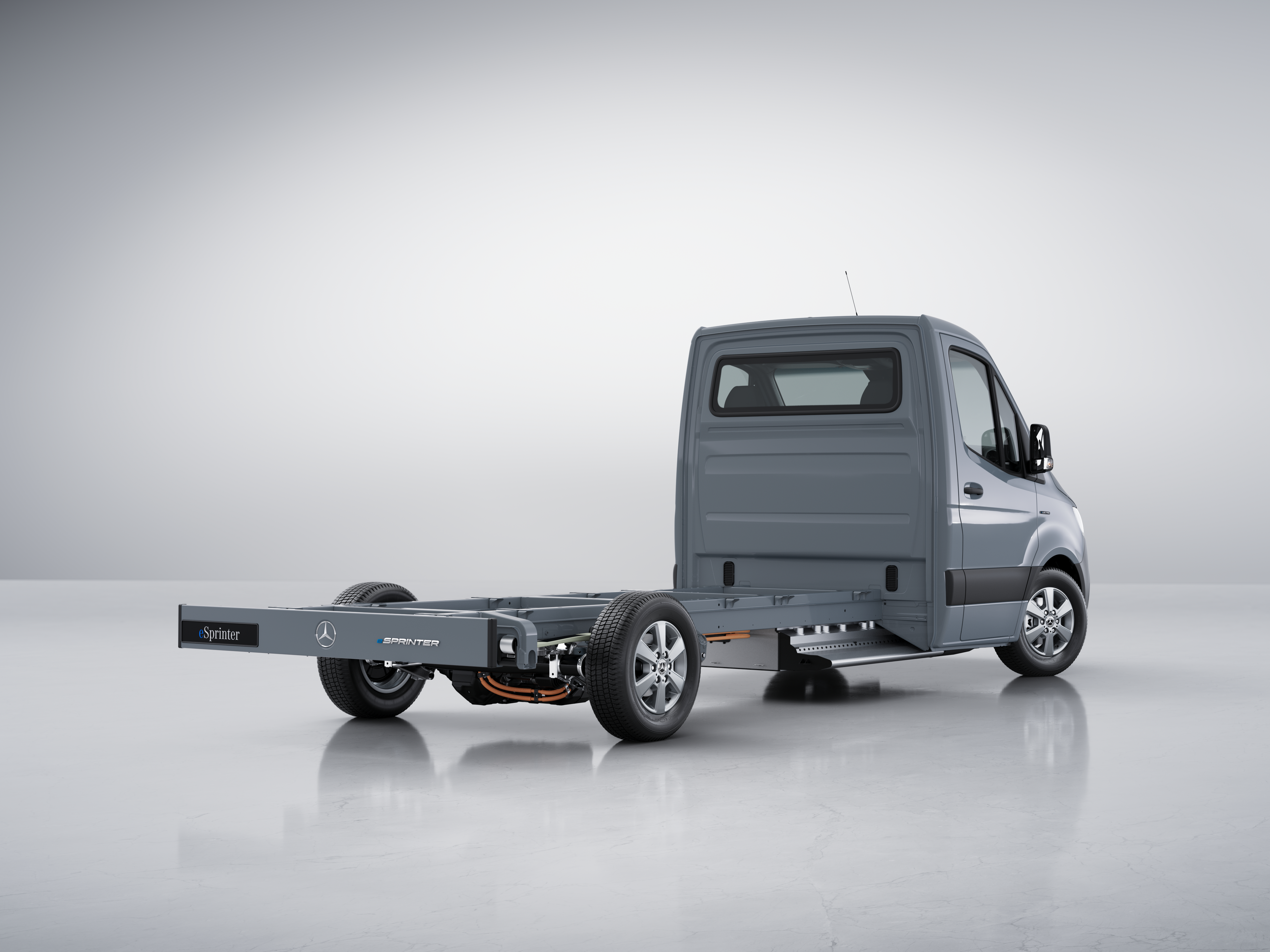Essais France eSprinter châssis