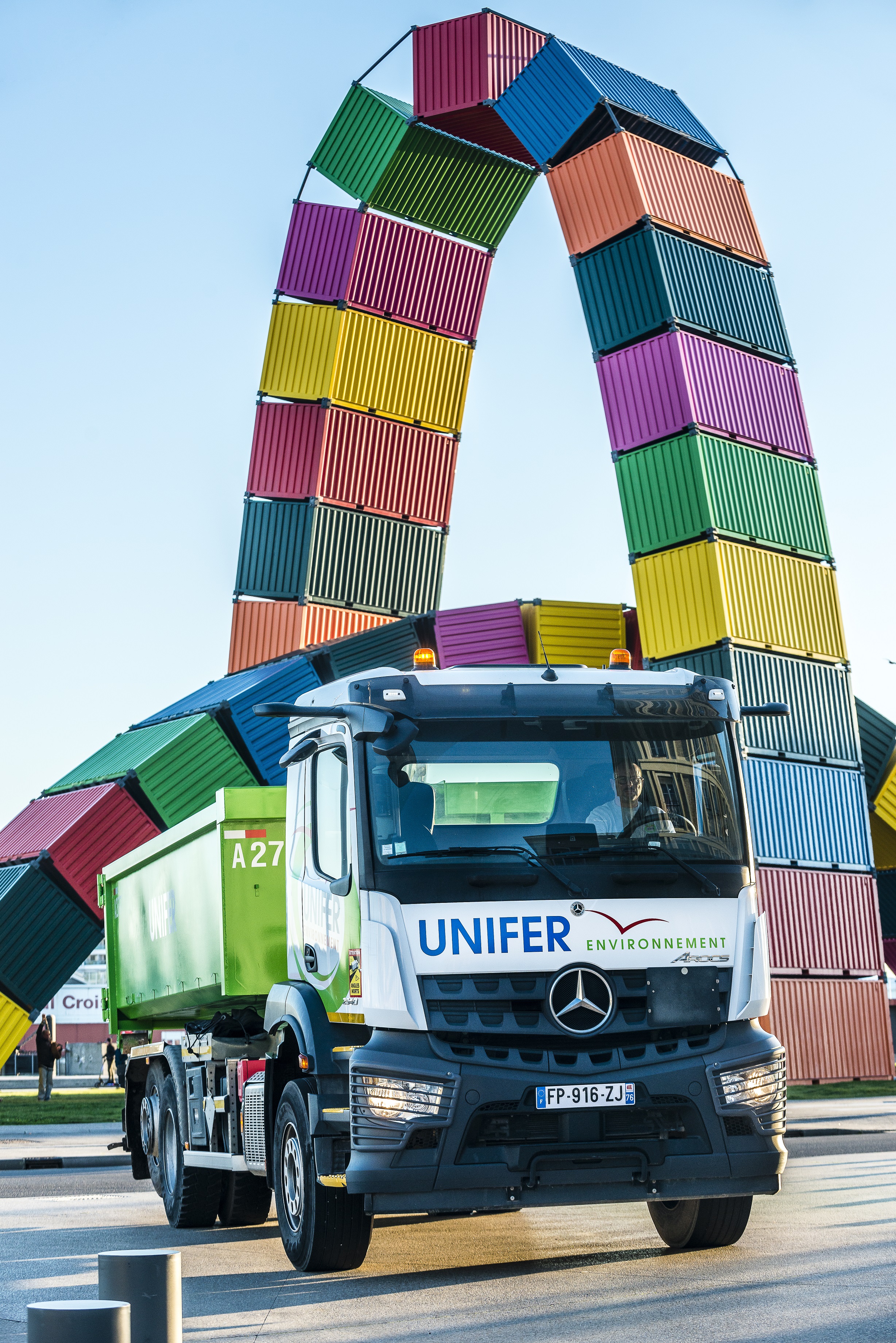 Unifer : le tri en Mercedes
