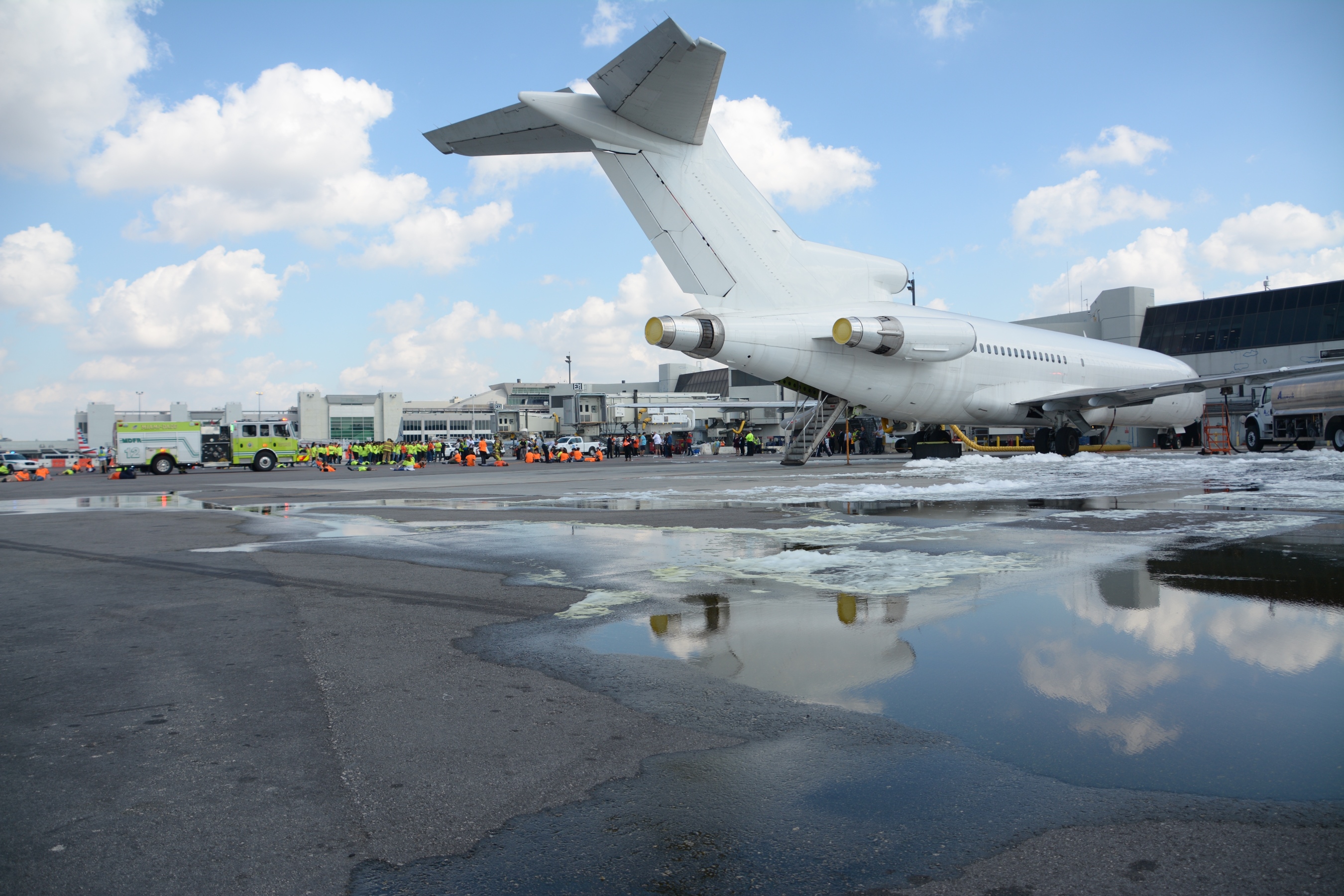 MIA HOSTS SUCCESSFUL FULL-SCALE EMERGENCY DRILL
