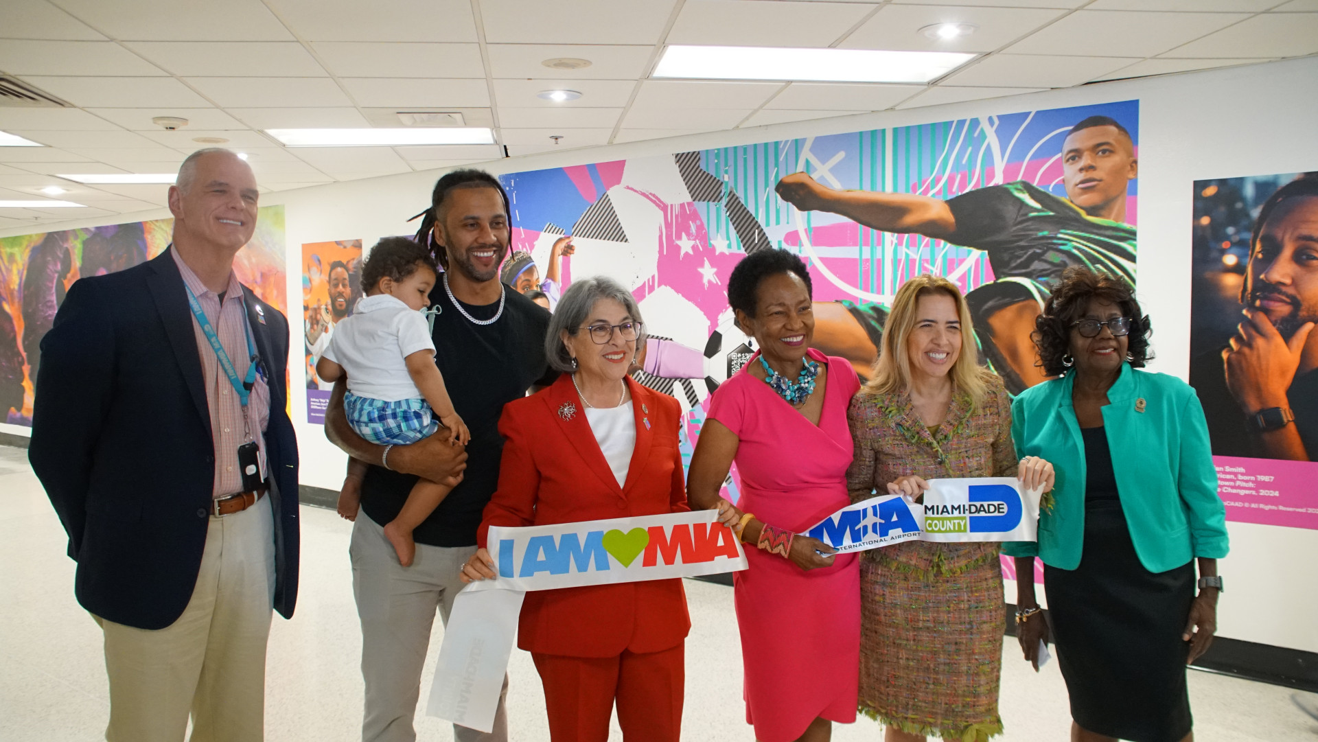 Murals from Miami’s historic Overtown land at MIA