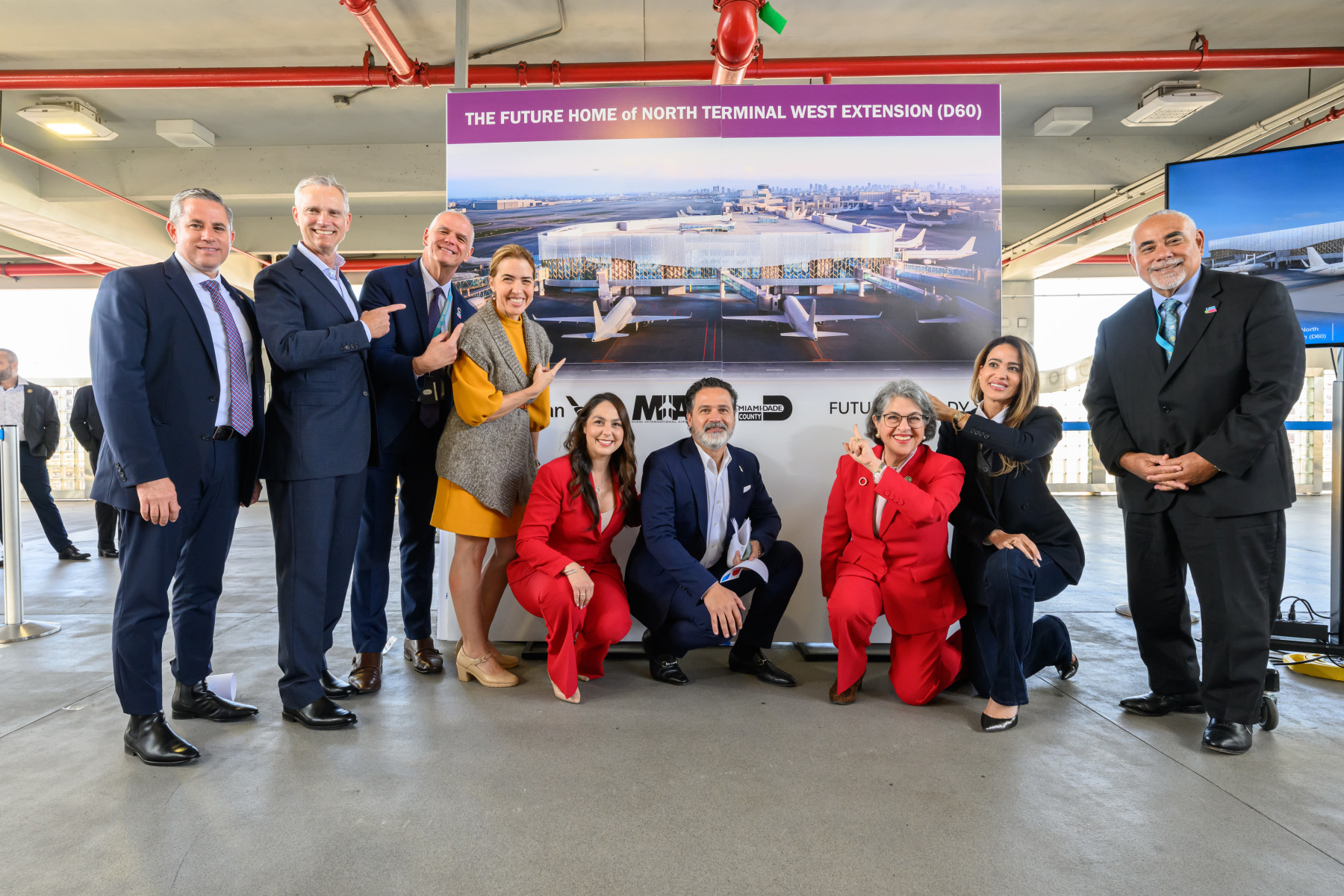 Miami-Dade County Mayor and American Airlines unveil plans for MIA’s Concourse D expansion