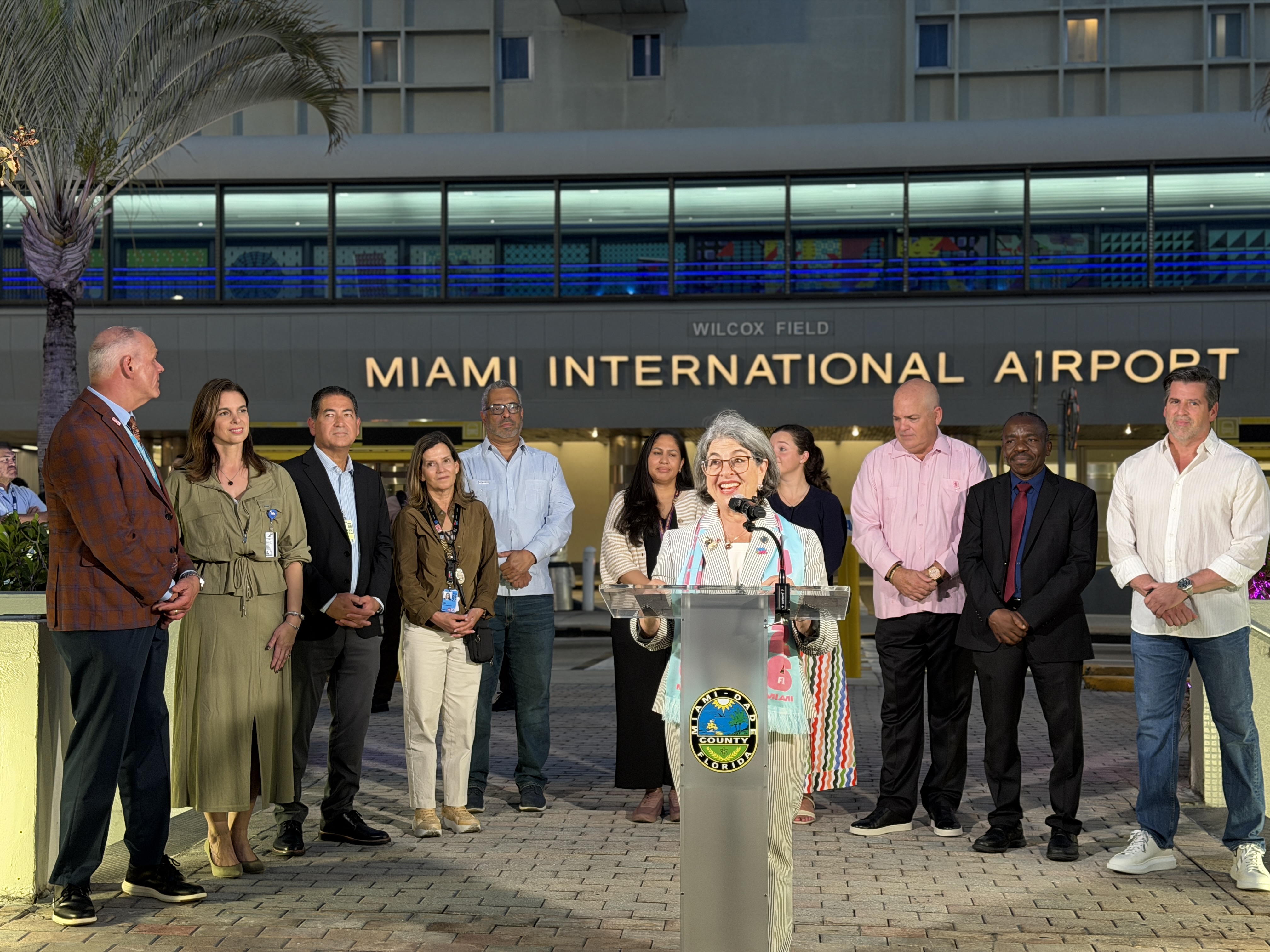 Miami-Dade County Mayor unveils MIA beautification efforts ahead of ...