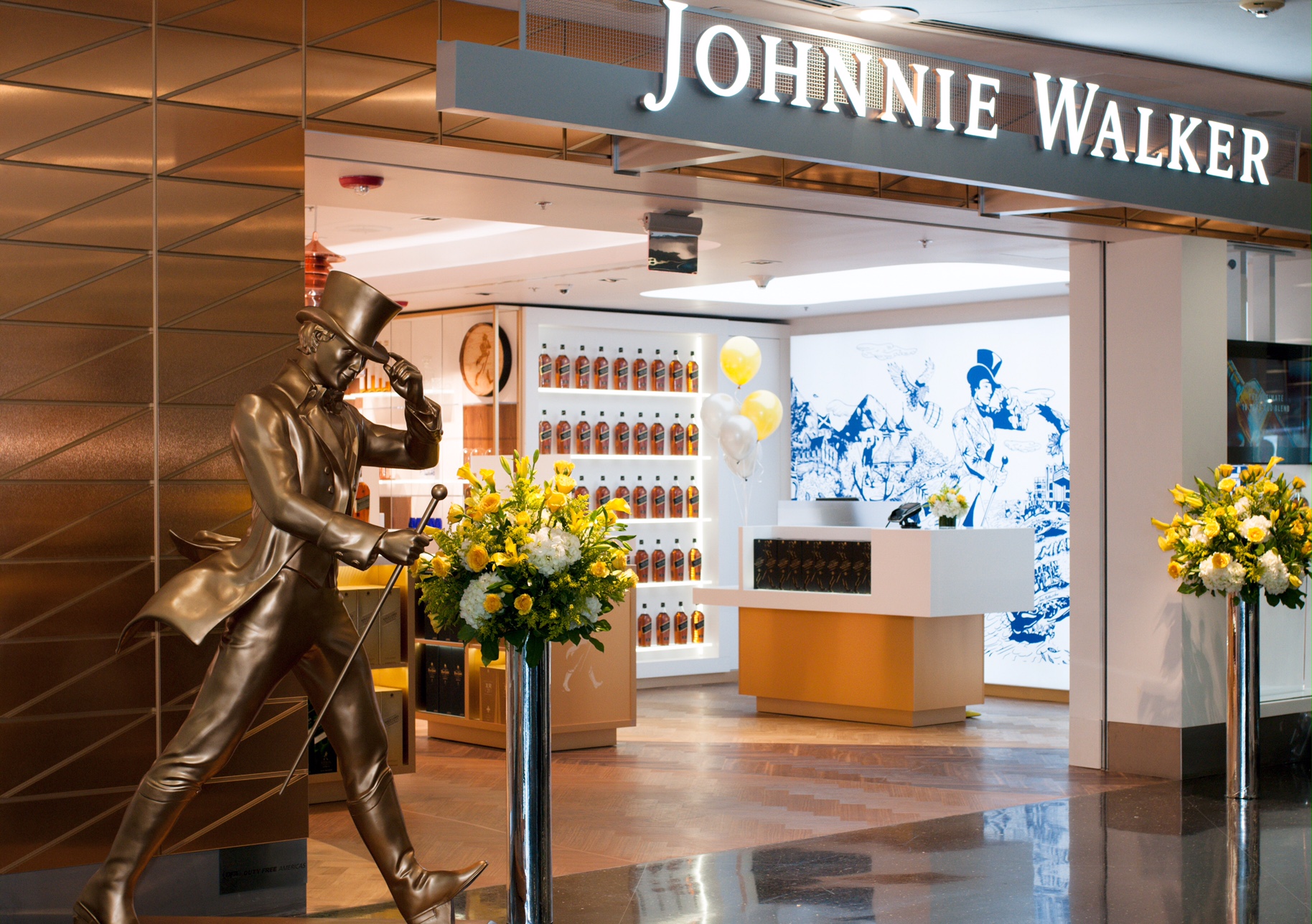 MIA the first Johnnie Walker Store in the Americas