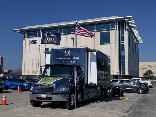 Cutting-edge cybersecurity Mobile Training Vehicle (MTV) dropped by Del Mar College’s Heritage Campus on Feb. 26-27 to provide awareness tours image