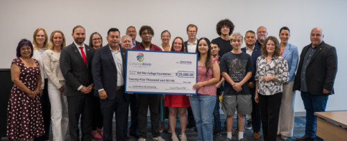 Opening doors … Coastal Bend LNG presents $25,000 to Del Mar College Foundation to provide full scholarships for San Patricio County students image
