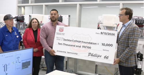 Phillips 66 Presents $10,000 in Scholarships to Del Mar College Students image
