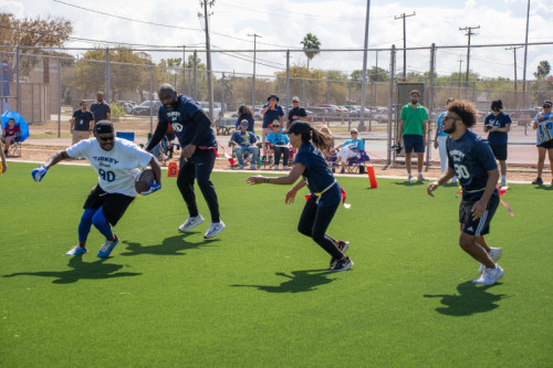 DMC’s beloved flag football game, rebranded as “turkey bowl,” made a comeback on oct. 24 image