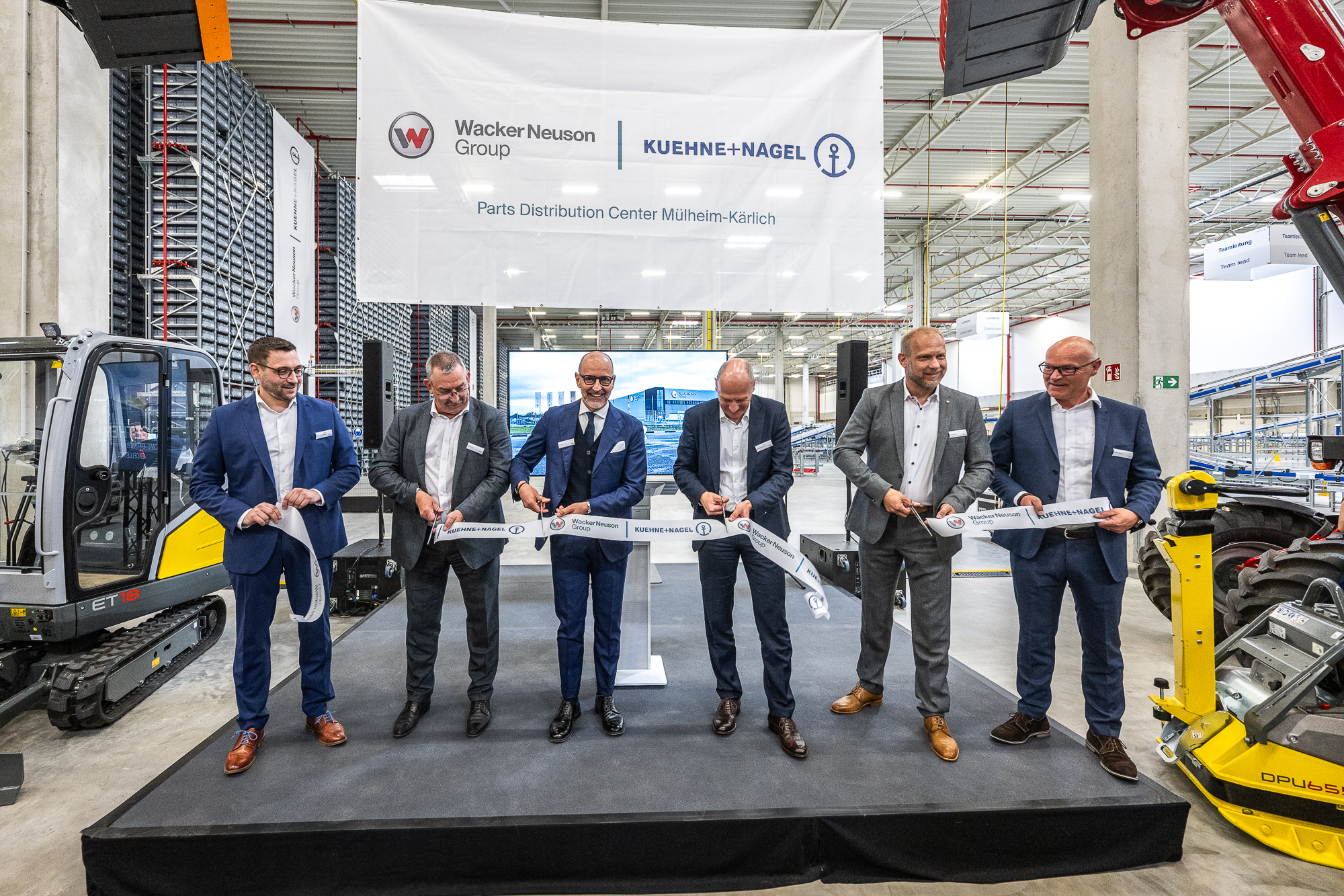 Opening Wacker Neuson Kuehne+Nagel