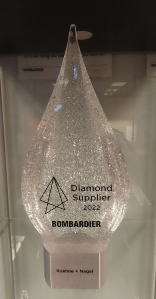 Bombardier Award to Kuehne+Nagel