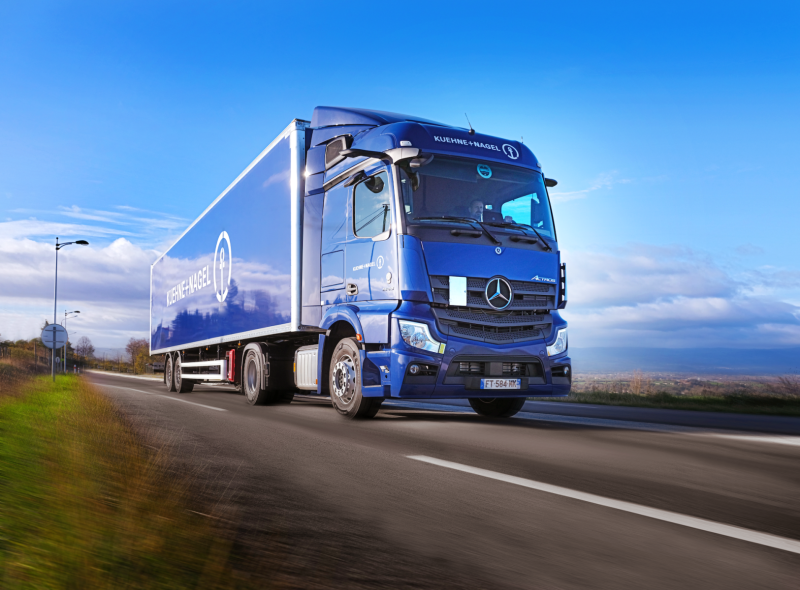 KN truck driving