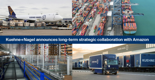 Kuehne+Nagel announces long-term strategic collaboration with Amazon