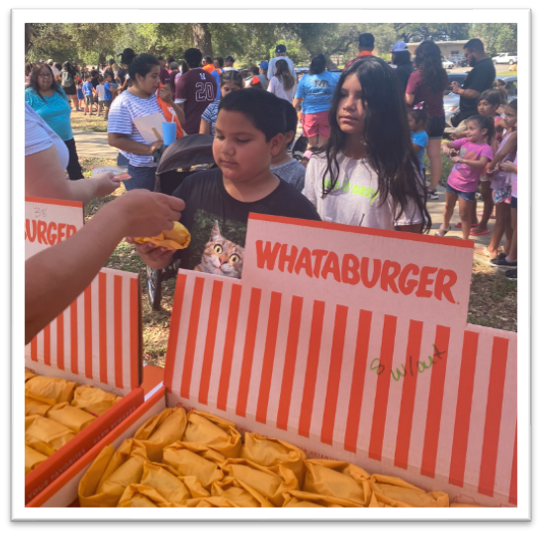 Whataburger Stands with Uvalde, Texas