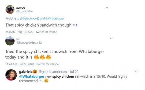 Spicy Chicken Social Comments