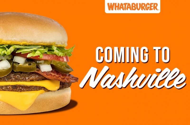 First NashvilleArea Whataburger to Open in Hermitage on Wednesday