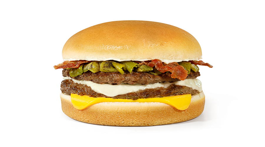 Hatch Green Chile Bacon Burger is Here!