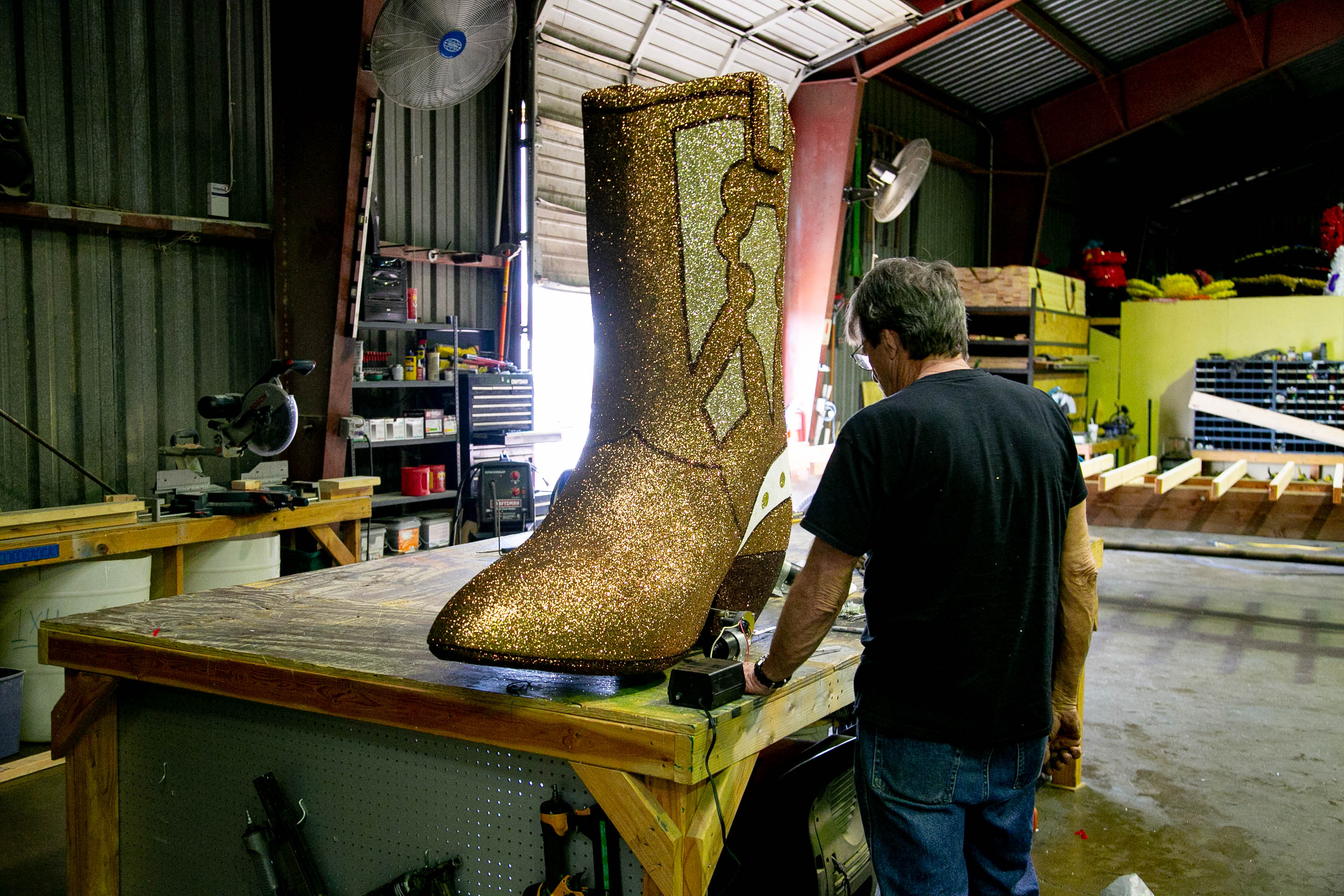 Whataburger Float Project The making of Whataburger’s float for San Antonio’s Battle of Flowers ...