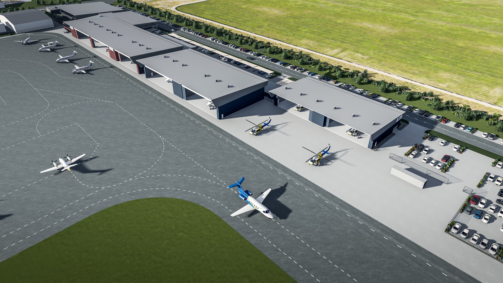 Aeromedical Facility - Render 3