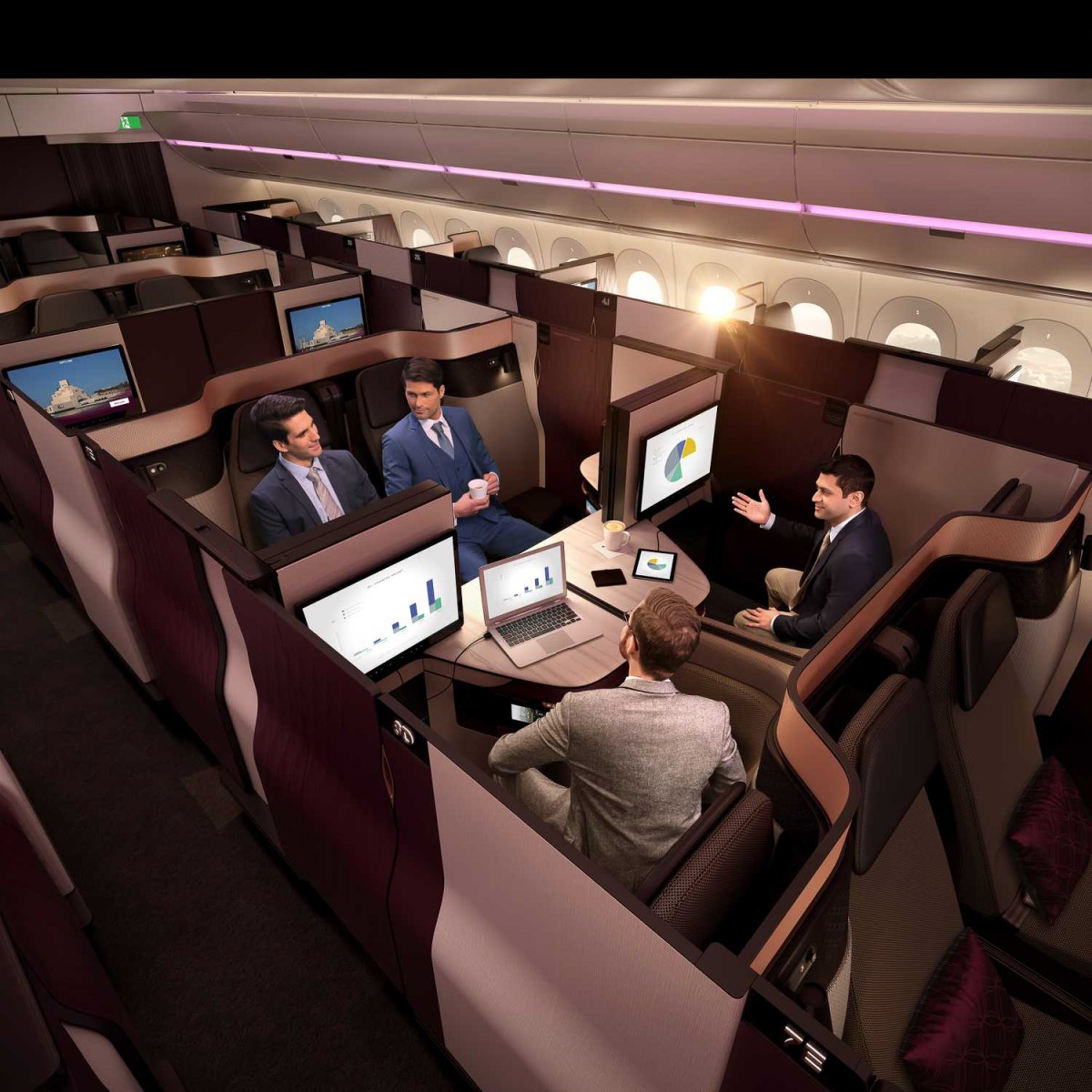 Qatar Airways to introduce Qsuite to Manchester route