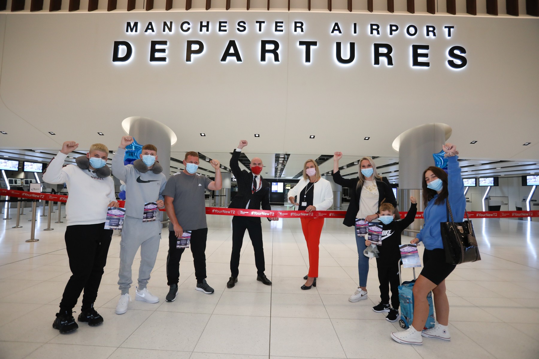 Manchester Airport’s new Terminal Two first passengers