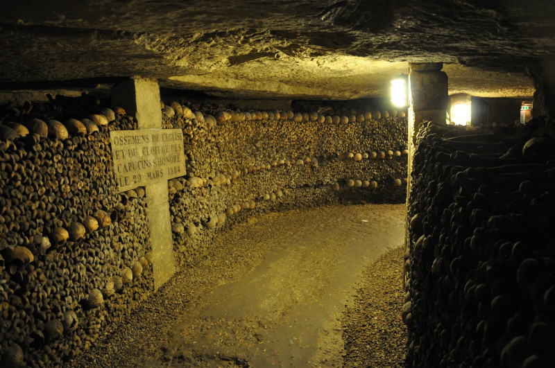 Paris Catacombs. Credit - Pixabay