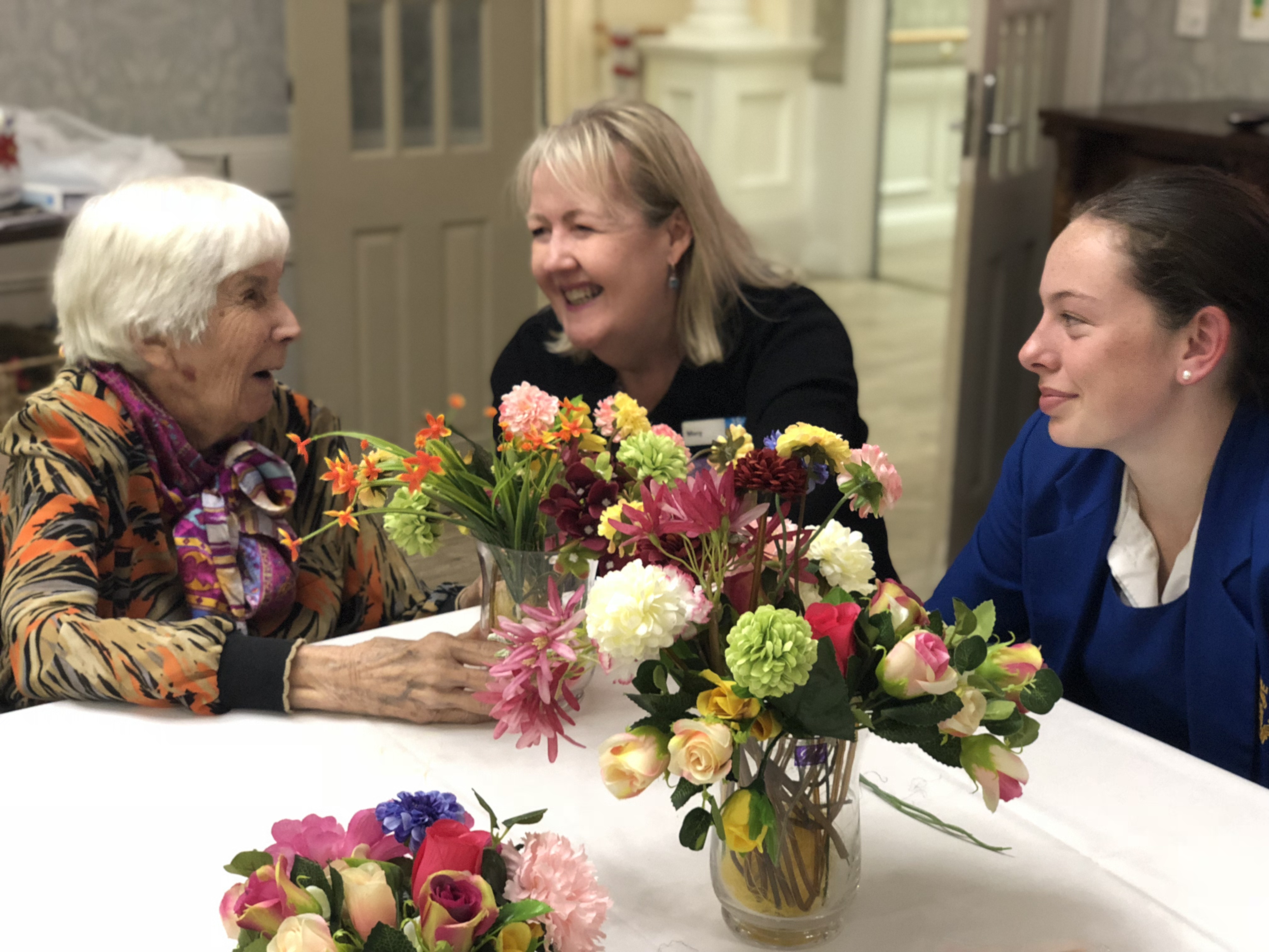 Support blooms for those with dementia