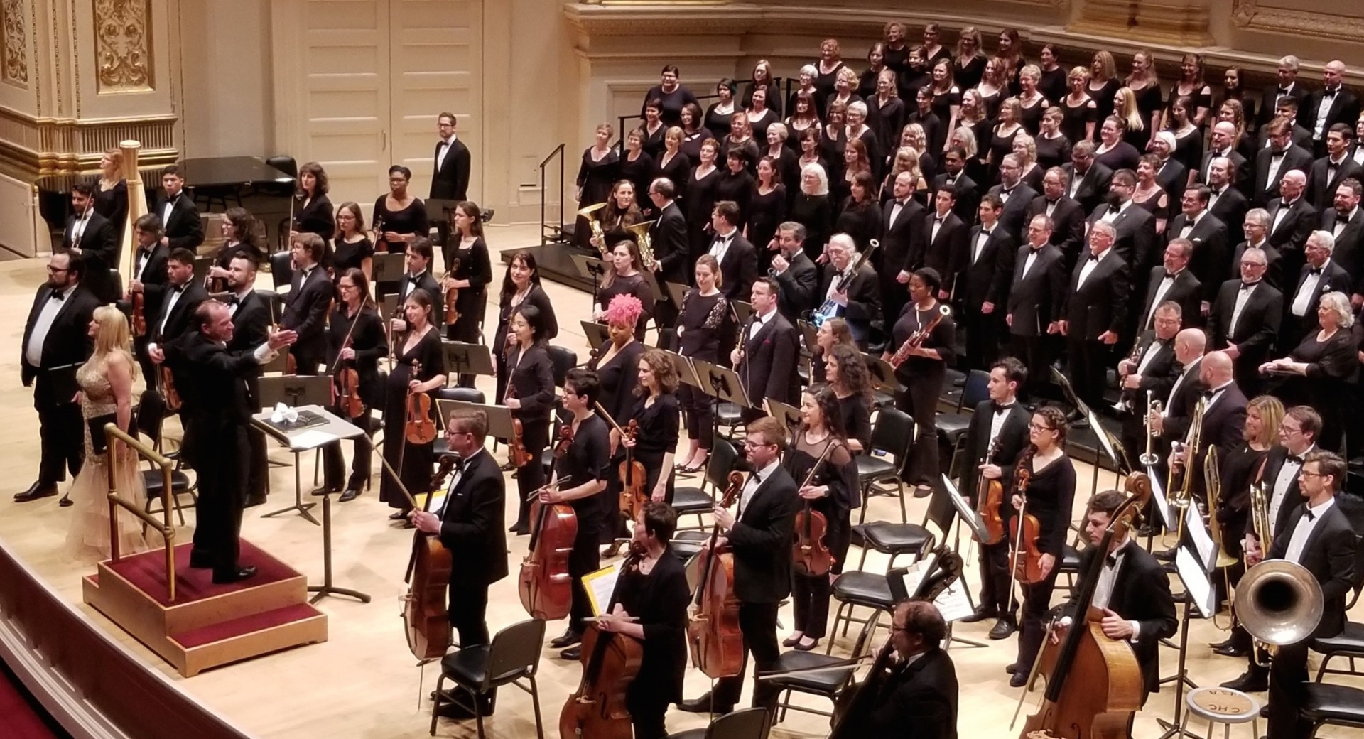 Laurier Fagnan conducts four Canadian choirs and the New England Symphony in a performance of Dan Forrest's Laurier Fagnan conducts four Canadian choirs and the New England Symphony in a performance of Dan Forrest's
