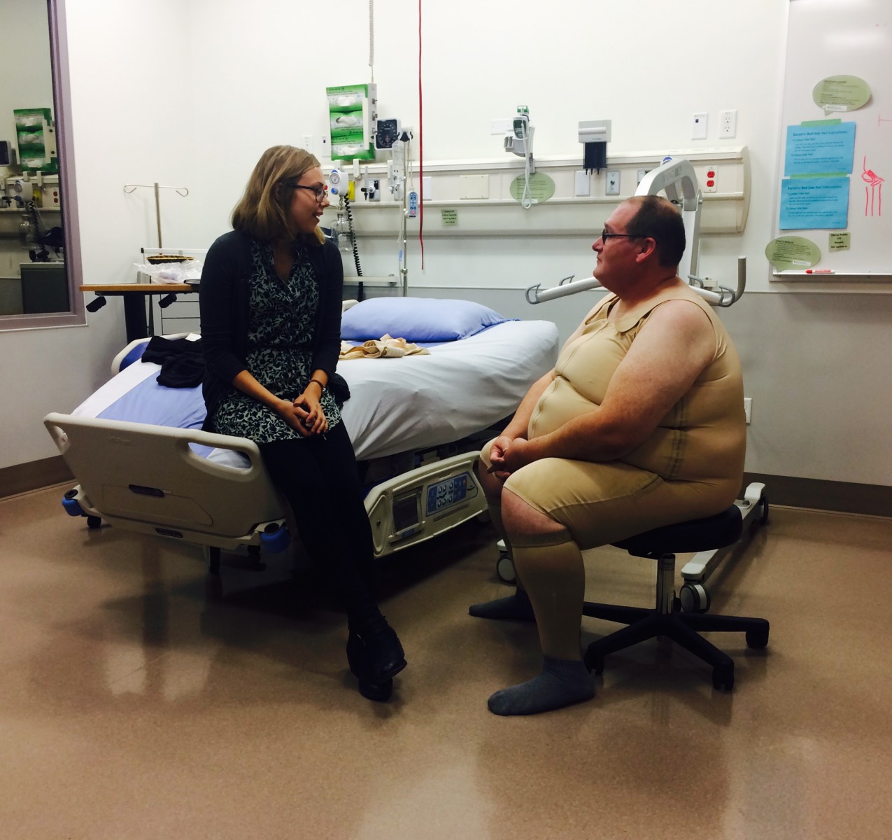 'Custom undies' for patients in treatment for obesity