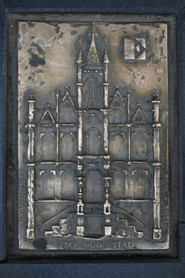 Plaquette van stadhuis