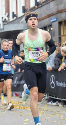 Gerrit heeft de nodige kilometers geoefend