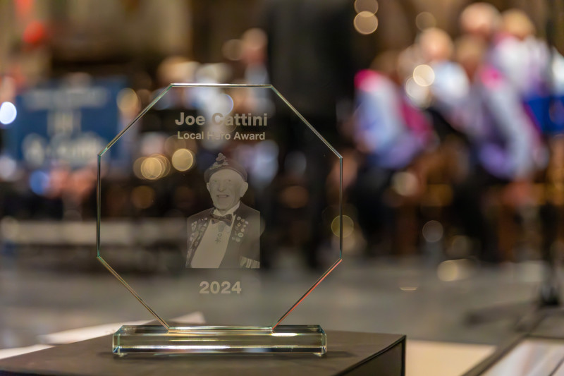 De Joe Cattini Local Hero Award 2024. Foto Jasper Scheffers