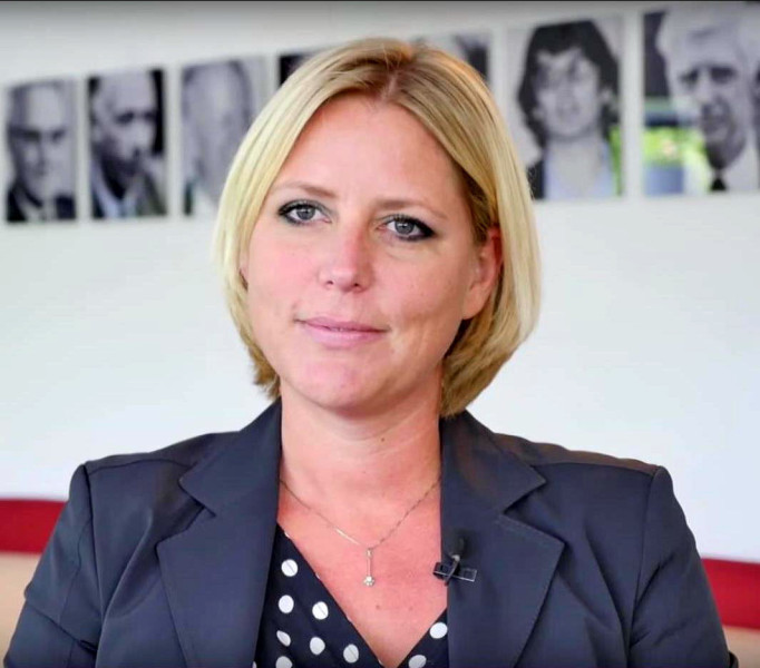 Rianne Letschert toen zij nog hoogleraar was in Tilburg