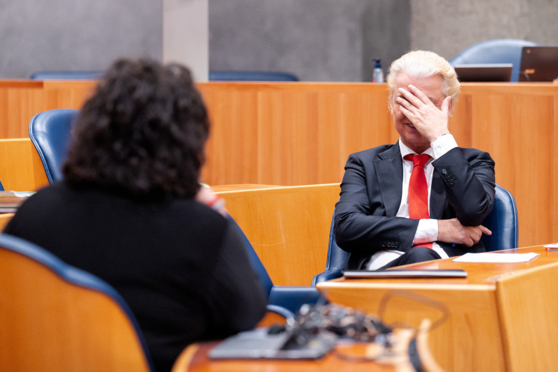 Caroline van der Plas en Geert Wilders