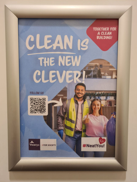 Een van de posters van #NeatYou