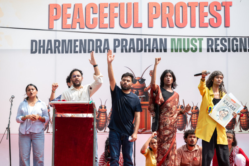 protest in India