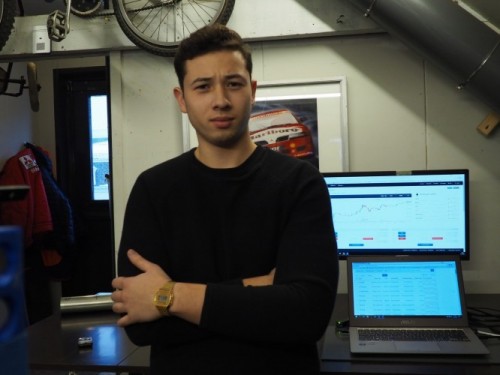Kevin van der Eerden, Fontys student Automotive Engineering in Eindhoven