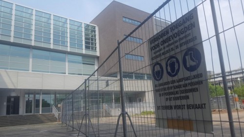 Bouwactiviteiten op de nieuwe Techniekcampus.