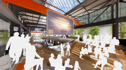 Impressie binnenkant nieuwe Mindlabs - Ector Hoogstad Architecten
