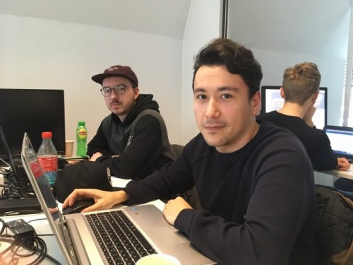 Bart en Serdar, eerstejaars ICT.